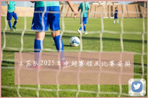 江苏队2025年中超赛程及比赛安排